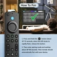 thumbnail image 5 of Voice Remote Replacement for AMZ TV Stick 4K / 4K Max / Lite / HD,  TV Cube Remote Compatible with Insignia & Toshiba Smart TVs, 5 of 8