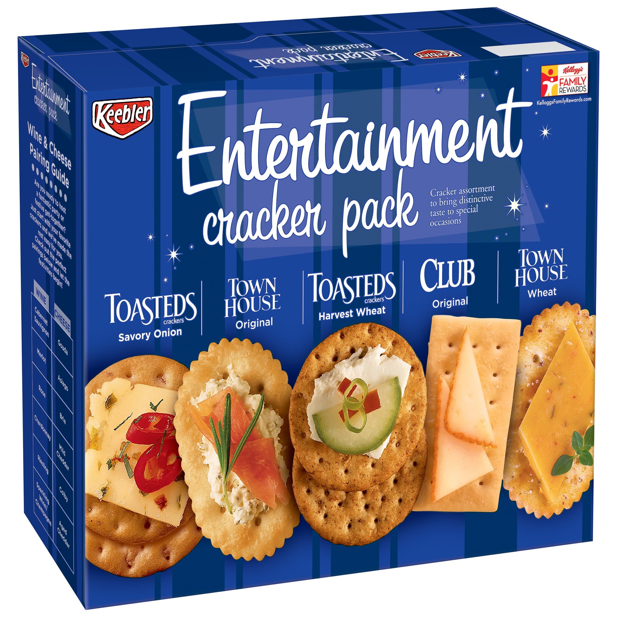 Keebler Entertainment Cracker Variety Pack, 19.4 Oz.