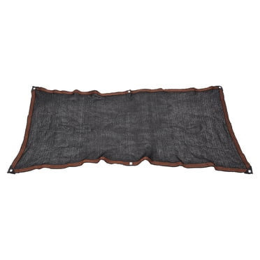 Sun Shade Cloth Mesh Netting with Grommets Outdoor Shade Cloth for Plants Greenhouse Pergola Backyard Patio Sunshade Black