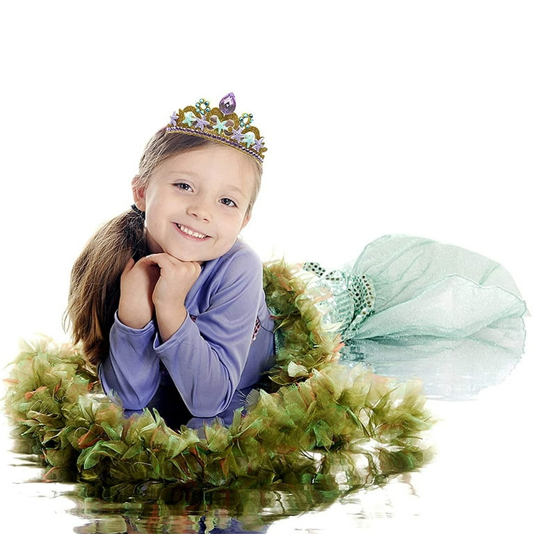 Princess Dress Up Crown Gold Tiara for Girls Birthday Halloween Costume  Accessories - Walmart.com