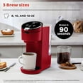 thumbnail image 5 of Instant Solo Single Serve Coffee Maker, K-Cup Pod Compatible Brewer, Includes Reusable & Bold Setting, Brew 8 to 12oz., 40oz. Water Reservoir, 5 of 8