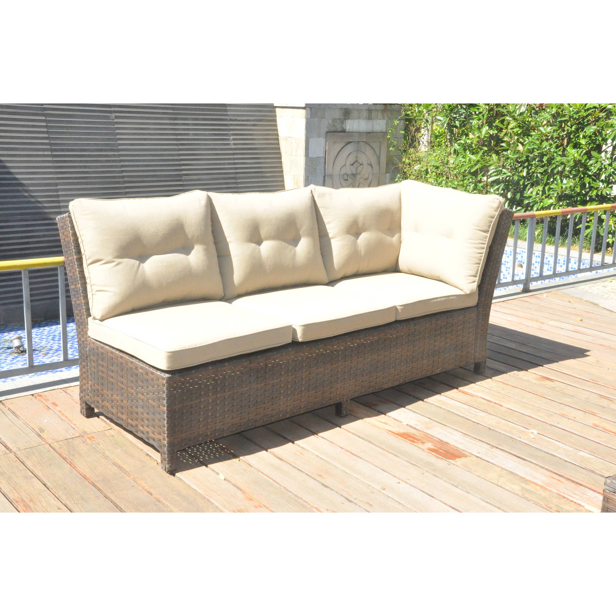 Better Homes and Gardens Baytown 5-Piece Woven Sectional Sofa Set, Seats 5 - image 4 of 6
