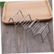 thumbnail image 4 of UPOUART Soporte Taco De Acero Inoxidable Plateado Para Tacos Fáciles De Rellenar Y Servir, 4 of 8