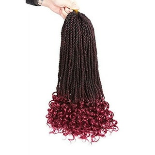 MORICA Senegalese Twist Crochet Hair 8 Packs 18 Inch Crochet Hair
