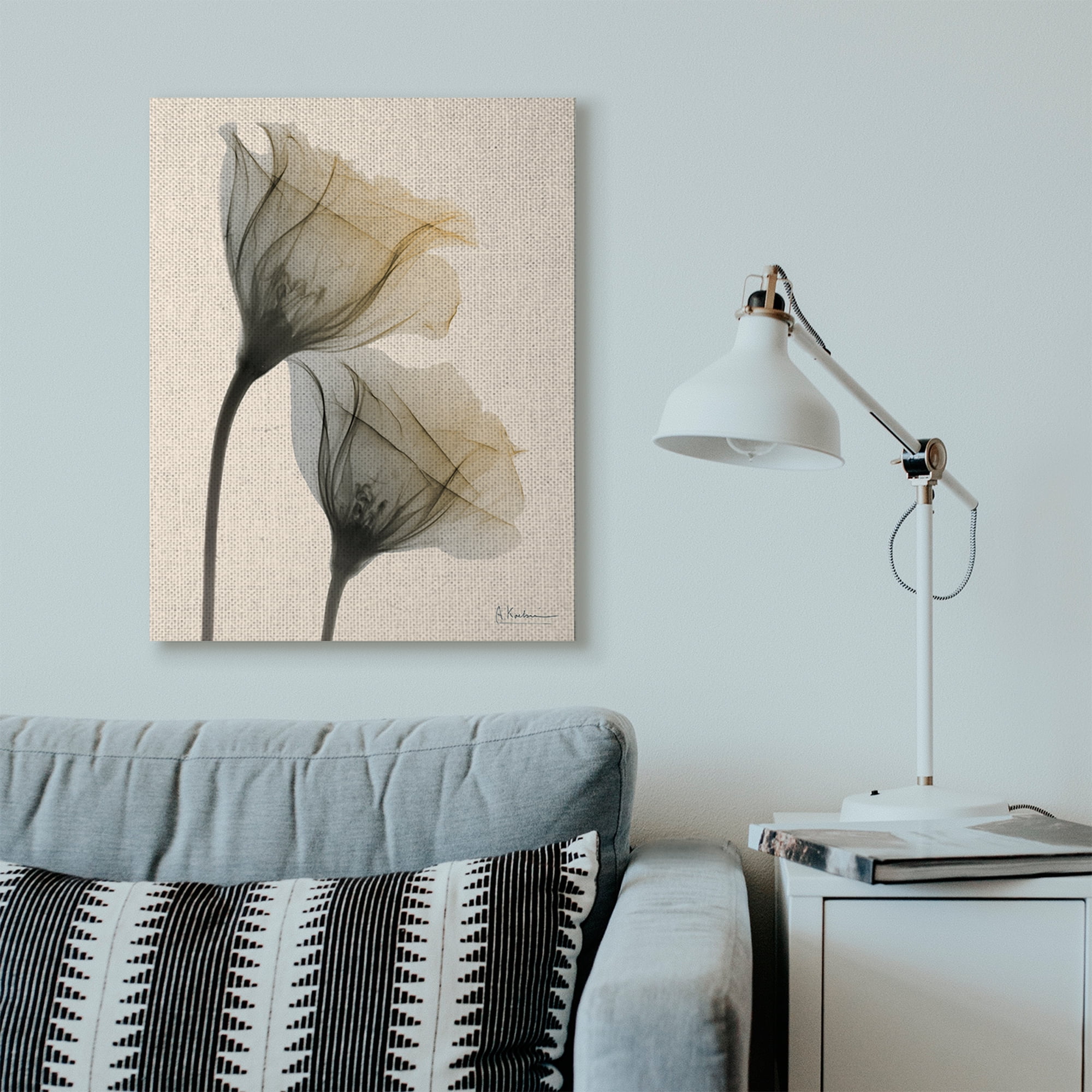 Stupell Home Décor Neutral Light Flower Photograph Canvas Wall Art by Albert Koetsier