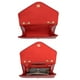 thumbnail image 5 of Bolso bandolera Dasein acolchado de noche rojo para mujer, 5 of 6