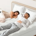 thumbnail image 6 of CONCETTA Twin Mattress Topper, 75 x 39 in, 5D Snow Down Alternative Overfilled Plush Pillow Top with 8-21 in Deep Pocket Mattress Cover, 6 of 6