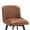 Brown-faux Leather, variant on MultiHaven 26.1-Inch Bar Stools Set of 2,Swivel Counter Height Bar Stool with Back & Metal Legs,Fabric Island Chairs Suitable for Kitchen,Bar,Cafe - Medium Gray