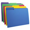 thumbnail image 1 of Amazon Basics - Carpetas de archivos, tama&ntilde;o carta, pesta&ntilde;as pesadas de corte de 1/3, colores surtidos, paquete de 50 Amazon Basics NA, 1 of 8