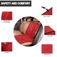 thumbnail image 4 of Unique Bargains Vehicle Front Dog Back Seat Cover Pet Pad Protector Waterproof Blue 99x49cm, 4 of 9