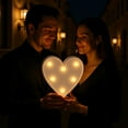 thumbnail image 6 of Valentine's Day Heart Shaped LED Marquee Sign Light Up , Battery Powered LED Lights for Night Light, Wedding, Birthday, Party, Christmas or Home Decor, 6 of 6