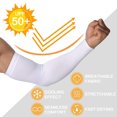 thumbnail image 4 of 4pair Plus Size Loose Sunscreen Ice Sleeve for Riding Ice Sleeve Outdoor Travel Arm Guards, 4 of 5