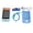 Blue Bear, variant on M Buder Kids Smart Phone 2.8in IPS Touchscreen 48MP 1080P HD Digital Camera with Flip Lens (5.5 in / 14 cm), Pink Rabbit