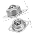 thumbnail image 2 of Raindrops 8Pcs Caster Roller Ball Carbon Steel With 360 Degree Rotation For Toolboxes, 2 of 6