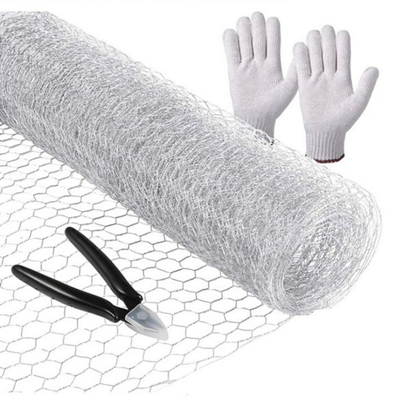 PENGXIANG Galvanized Hexagonal Mesh Fench Lightweight Metal Barbed Wire Mesh Diy Project For Home Garden Courtyard
