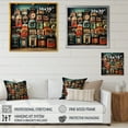 thumbnail image 4 of Designart "Nostalgic Jukebox Tunes Timeless Melodies II" Fashion Wall Art - Modern Colorful Jukeboxes Bedroom Canvas Wall Art, 4 of 6