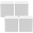 thumbnail image 1 of MIANGASTORE 4pcs Storage Jar Tinplate Coffee Bean Storage Container Storage Jar Loose Tea Boxes, 1 of 9