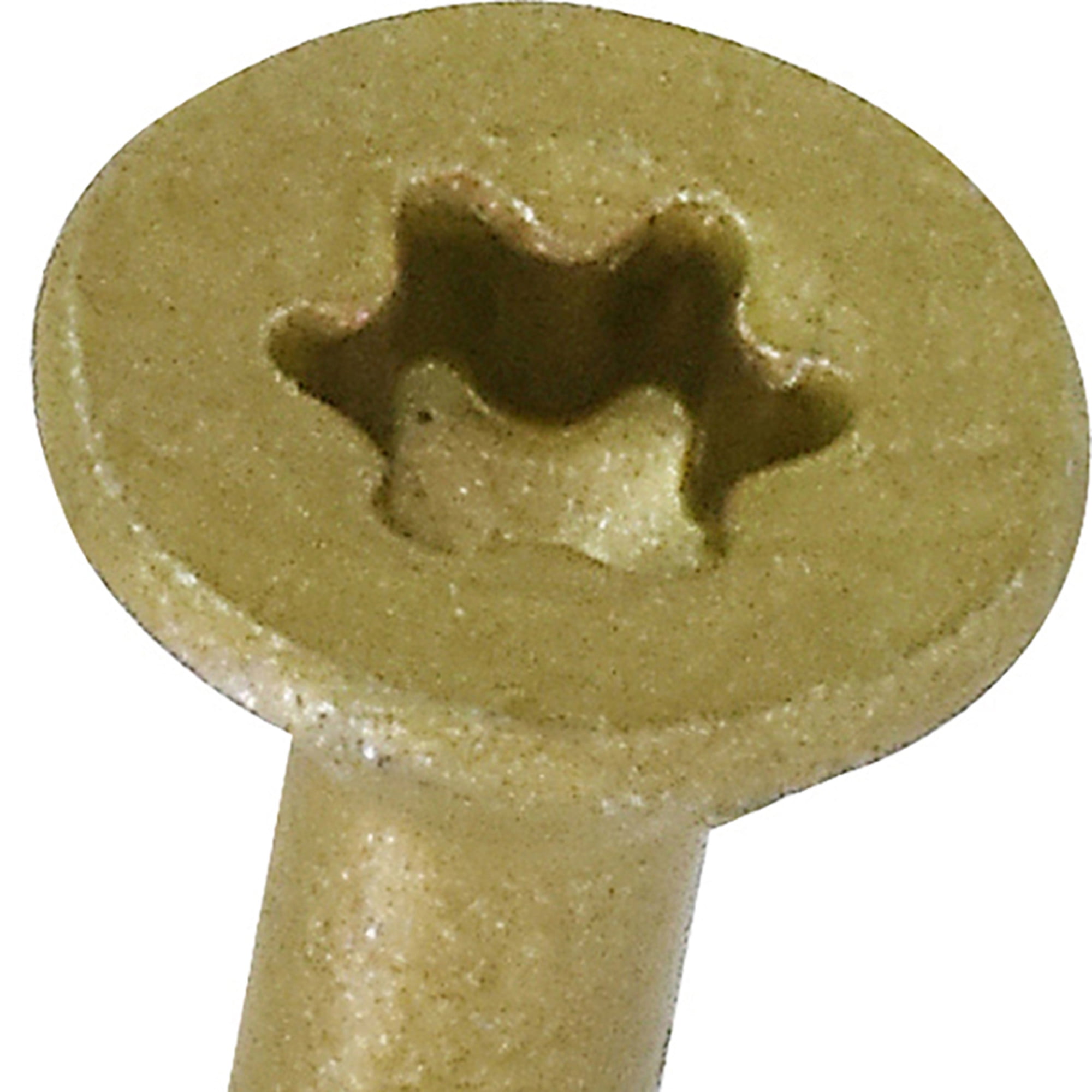 (3 pack) Power Pro Exterior Multi-Material Screws, #10 x 3", Steel, Epoxy, Bronze, 15 pack