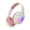 Pink, variant on Matoen Noise Canceling Wireless Bluetooth Headphones - Built-in Microphone - up to 15 Hours Battery Life and Quick Charge, Bluetooth 5.4 - White