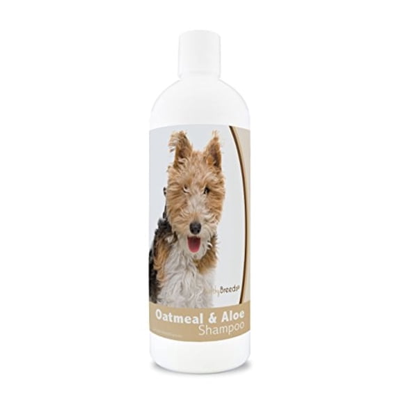 Healthy Breeds 840235180036 16 oz Wire Fox Terrier Oatmeal Shampoo with Aloe