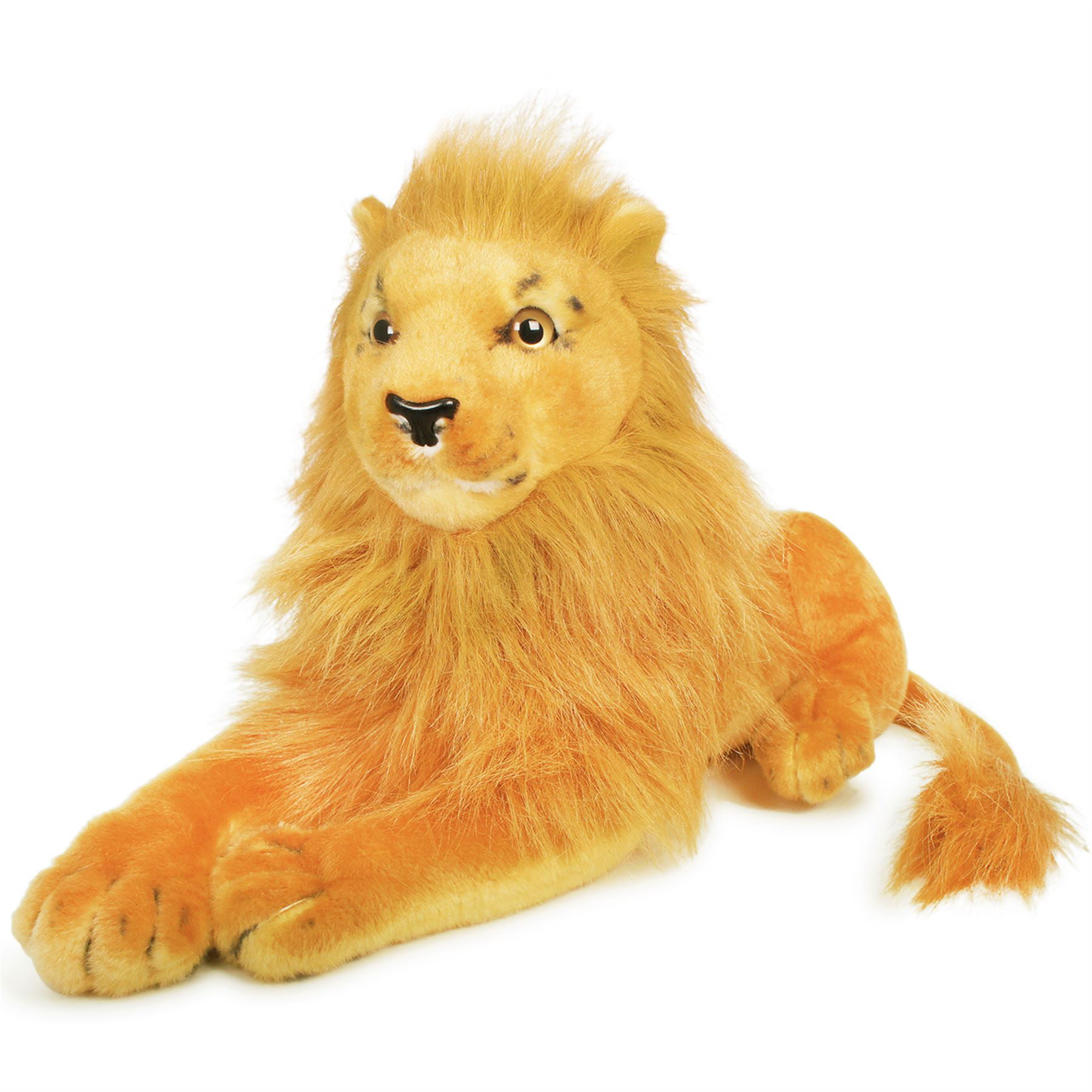18''Giant big stuffed simulation lion plush soft toys lying lion doll gift home 