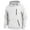 Mens Hoodies & Sweatshirts White, variant on Long Sleeve Hoodies for Men with Zipper Pockets Pullover Fleece Lined Sweatshirts Mens Casual Solid Color Thermal Warm Athletic Workout Hoodie Tops