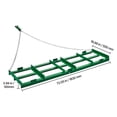 thumbnail image 3 of KFFKFF 6 ft Heavy Duty Tow Behind Drag Harrow with Adjustable Bars & 72 in Chain, Driveway Grader and Landscape Rake for ATV, UTV, Tractor, Mower, and Lawn Leveling Applications, 3 of 9