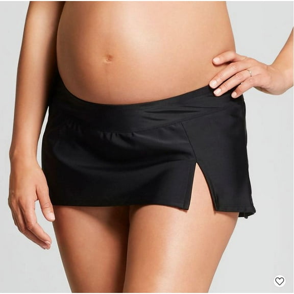 Isabel Maternity by Ingrid & Isabel  Maternity Swim Skirt,  Black Small