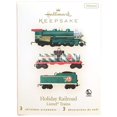 thumbnail image 2 of Hallmark Keepsake Holiday Railroad Lionel Trains 3 Mini Ornaments, 2 of 2