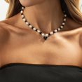 thumbnail image 6 of Gold Necklaces for Women Mixed Metal Necklace Stack with Pendant Statement Chain Jewelry Gift Boho Colorful Beaded Gemstone Necklace Trendy, 6 of 6