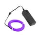 thumbnail image 1 of Inteprter Cuerda luminosa flexible resistente al agua con controlador USB Tubo de LED intermitente constante/rápido de 9 pies Iluminación y accesorios púrpura 9ft Inteprter HA8021-06, 1 of 6