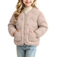 thumbnail image 4 of ATOGUTA Girl's Puffer Kids Fall Fashion Warm Long Sleeve Down Jackets with Pockets Outdoor Clothes Size 3T-13, 4 of 7