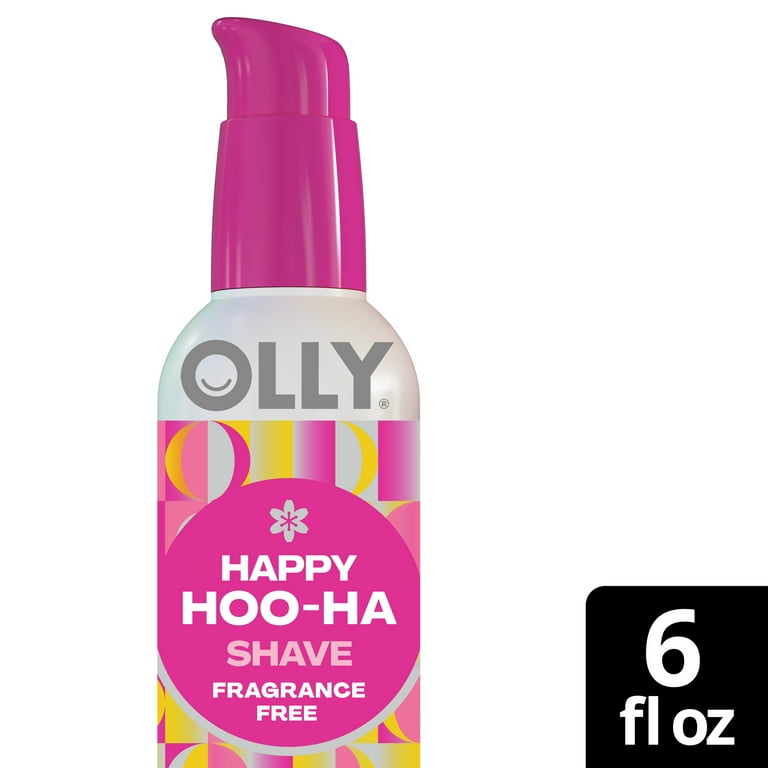 OLLY Happy Hoo Ha Intimate Shave Oil Unscented, 6.7 oz