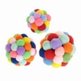 thumbnail image 2 of JUGUETE DE PELUCHE COLORIDO PARA PERROS, PELOTA PARA GATOS, HERRAMIENTA DE ENTRENAMIENTO PARA EJERCICIO PARA MASCOTAS, 2 of 7