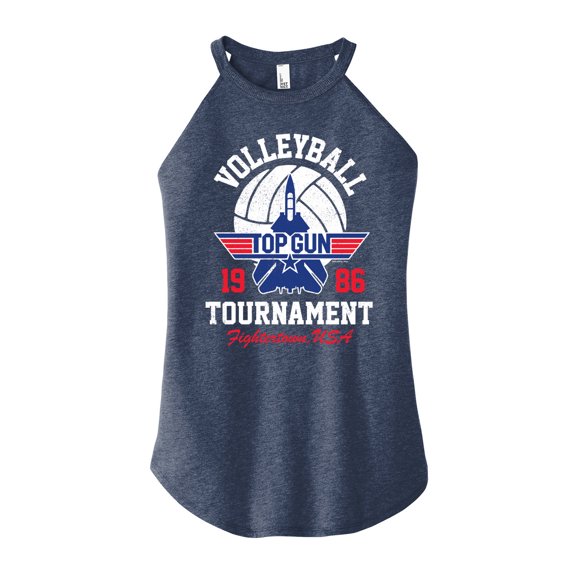 Top Gun - Volleyball Tournament - Juniors High Neck Tank Top