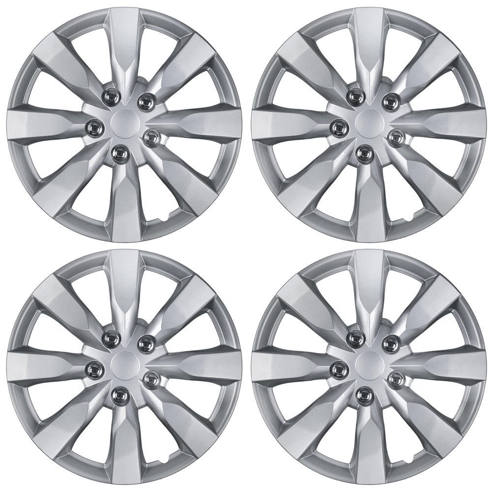 2014 toyota corolla hubcap size