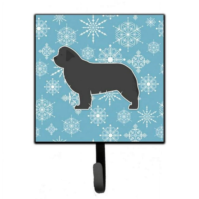 Carolines Treasures BB3564SH4 Winter Snowflake Newfoundland Leash or Key Holder