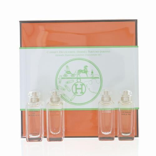 Hermes Variety Mini Gift Set for Women Perfume - 4 Piece Jardins Discovery Set