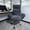 Snowflake Fleece - Dark Gray, variant on Snowflake Fleece Office Chair with Foldable Armrests & Pet Bed, Soft Plush Seating, Cozy Pet Nook, Ergonomic Desk Chair for Home and Office