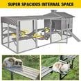 thumbnail image 2 of Aivituvin Catio Outdoor Cat House 90"H with 2 Bridges 6 Platforms Large Cat Enclosure for 2-3 Cats, 2 of 10
