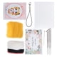 thumbnail image 4 of Regalo de artesanía, kit de fieltro con aguja, kit de fieltro con aguja de lana para principiantes, materiales para hacer muñecos de peluche, mayor durabilidad, 4 of 12