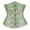 Green, variant on JFGHDG Bustier Shapewear Corset Tank Tops for Women Waist Cincher Corset Wedding Corset Bustier Corset Gothic Corset Top Bustier Tops for Women Beige S