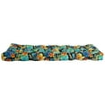 thumbnail image 5 of Blazing Needles 55-inch by 19-inch Tufted Patterned Outdoor Spun Polyester Loveseat Cushion, 5 of 5