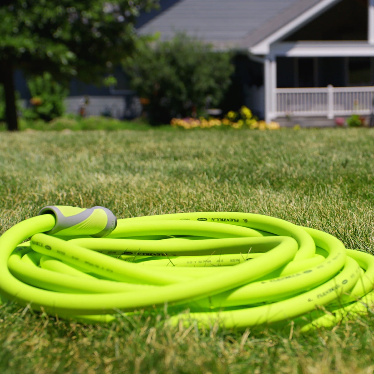 Flexzilla® SwivelGrip® Garden Hose, 5/8" x 25', Hybrid Polymer, ZillaGreen™