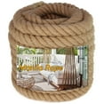 thumbnail image 1 of 1.5" X 50' TREATED Manila Rope Boat docks Tree Farm Dock Deck, 1 of 4