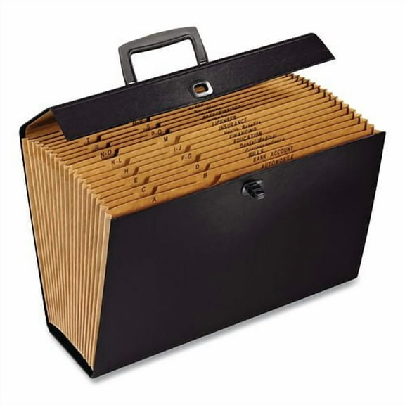 Case File, 5" Expansion, 19 Sections, Twist-Lock Closure, Custom-Cut Tabs, Legal Size, Randomly Asso | Bundle of 2