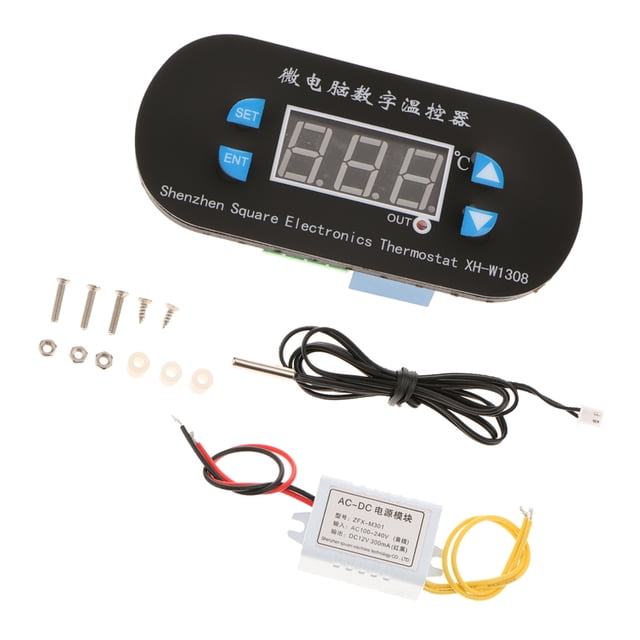 de temperatura digital LCD 50 ℃ -120 ℃ Sunnimix Regulador de temperatura del LCD