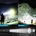 thumbnail image 6 of Rechargeable Flashlights High Lumens, 100000 Lumen Brightest Led Flashlight with 5 Modes & 12H Long Runtime, Powerful Waterproof Handheld Flash Light, Super Bright Flashlight for Home, Camping, 6 of 8