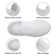 thumbnail image 3 of Zapatillas de tenis EGMPDA para hombre, para correr, blancas, talla 40-46, 3 of 7