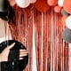 thumbnail image 3 of Cortina de Lluvia de 2m - Luz con Flecos, Portátil, Ligera, de Plástico - para Decoración de Fondo de Cumpleaños/Boda, 3 of 3